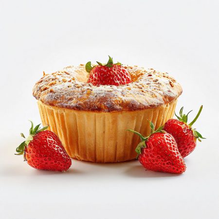 Булочка "КЛУБНИКА"