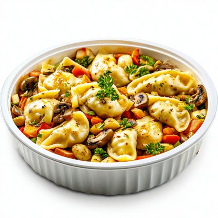 Вареники с картофелем и грибами