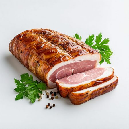 Грудинка копчёная, на дровах, в/к, БМК