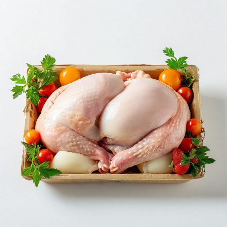 Грудка с кожей цыпленка-бройлера охл, (в подложке ПП)