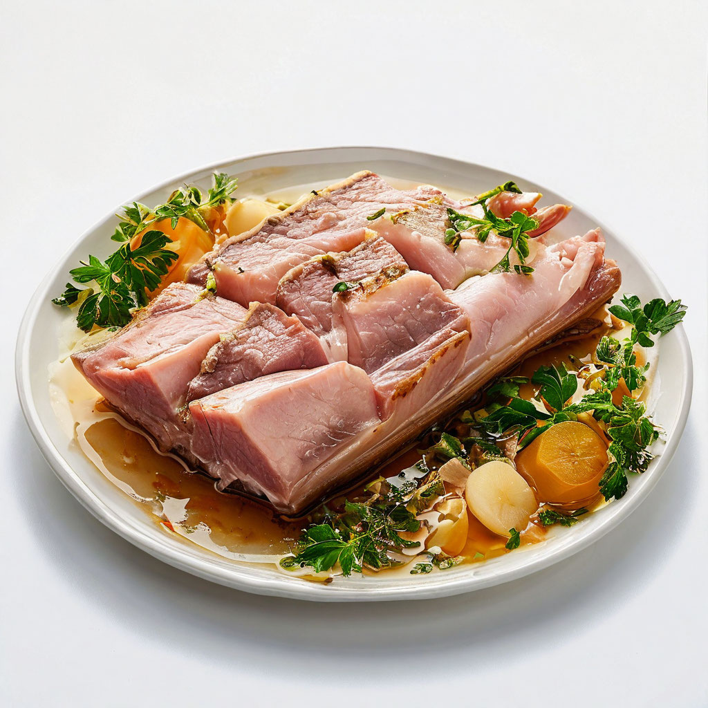 Заливное  из языка свиного "по-ключански"