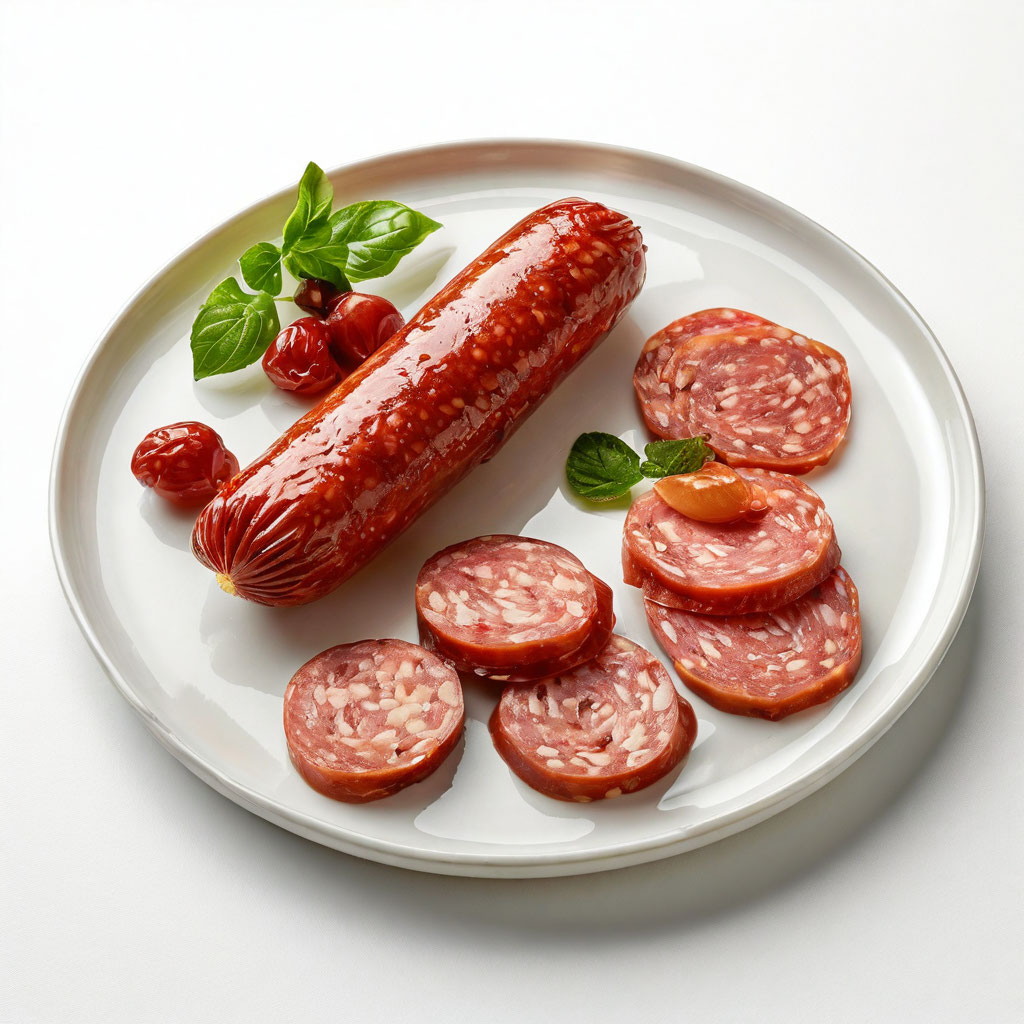 Колбаса «СЛИВОЧНАЯ НЕЖНАЯ» высшего сорта (гофра)