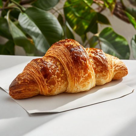 Круассан с карамелью