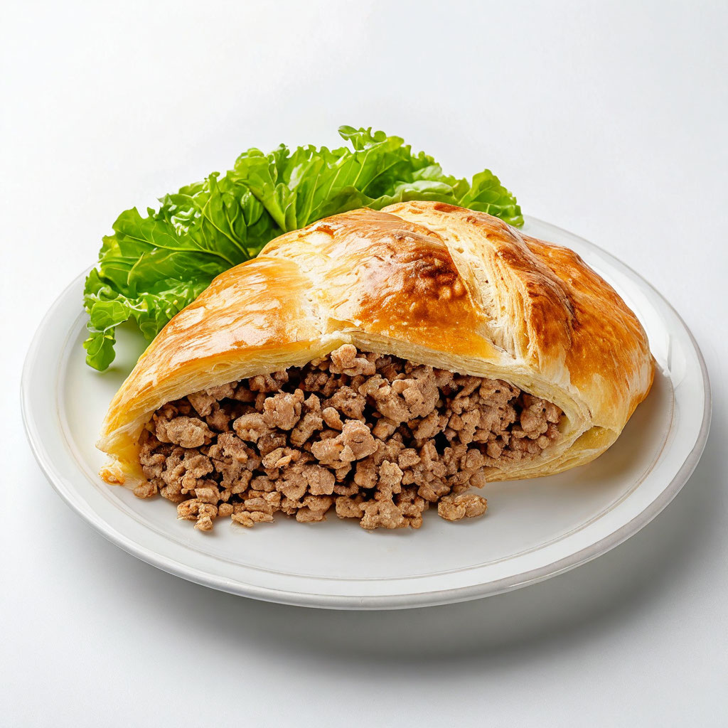 Кулебяка "Фарш и капуста"