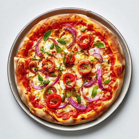 Пицца Бургер круглая