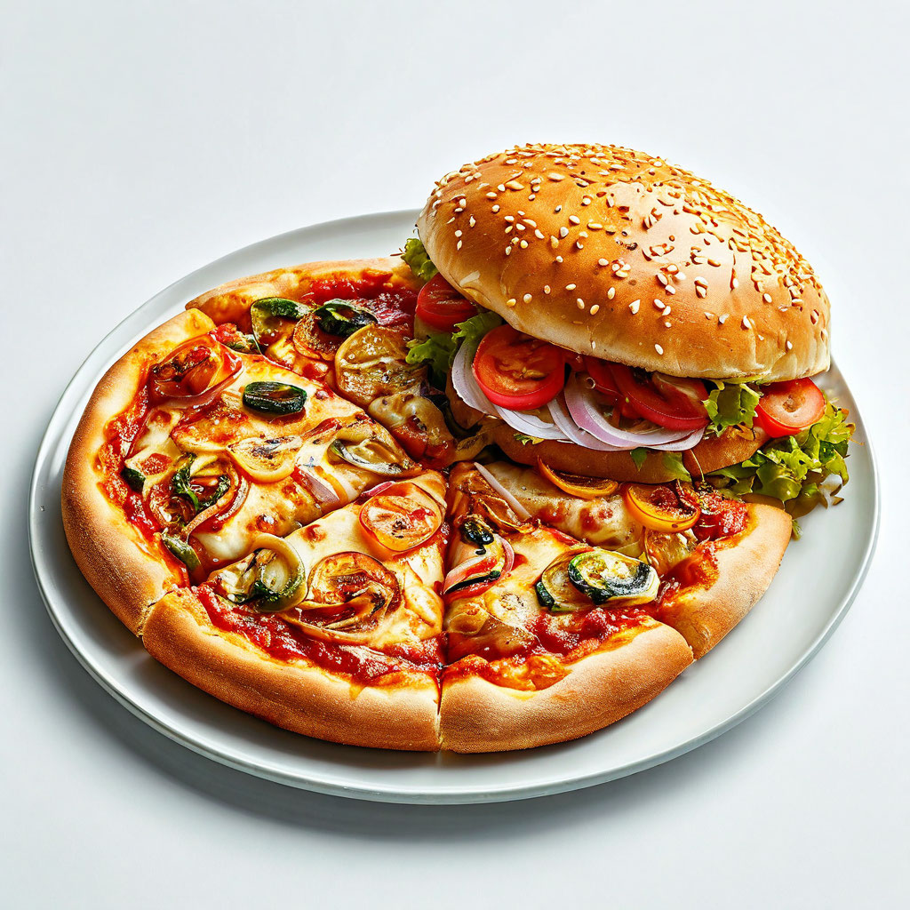 Пицца Бургер мал.