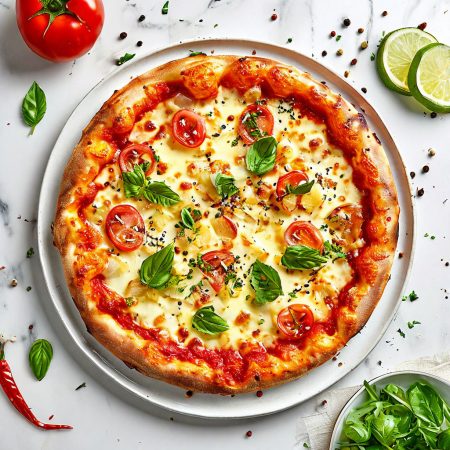 Пицца Гавайская круглая