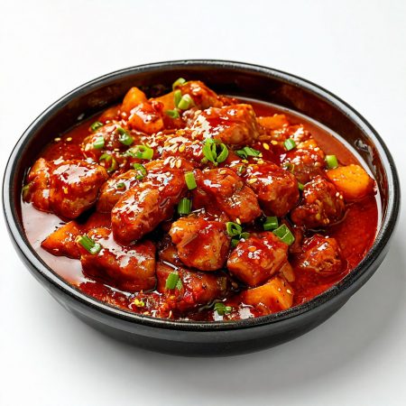 Свинина в кисло-сладком соусе