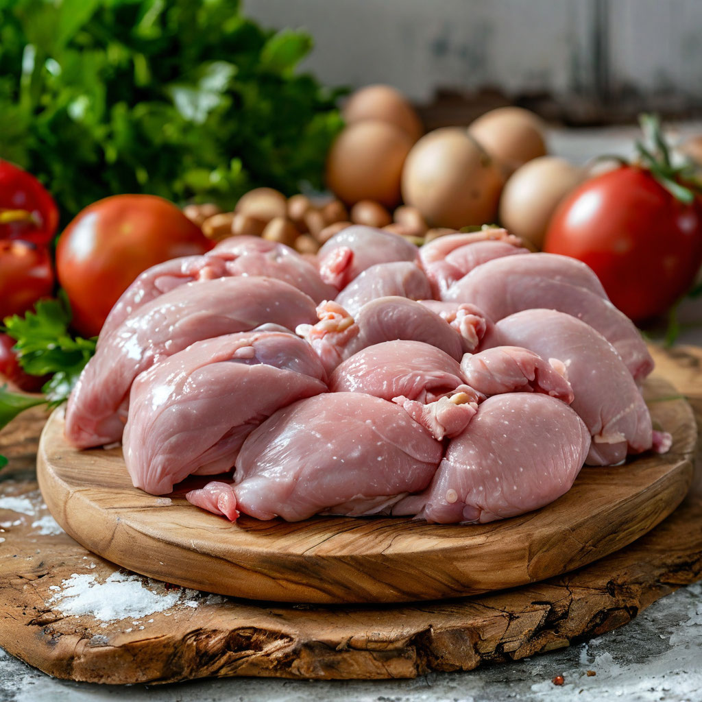 Сердце цыплят-бройлеров, охл. (в подложке ПП)