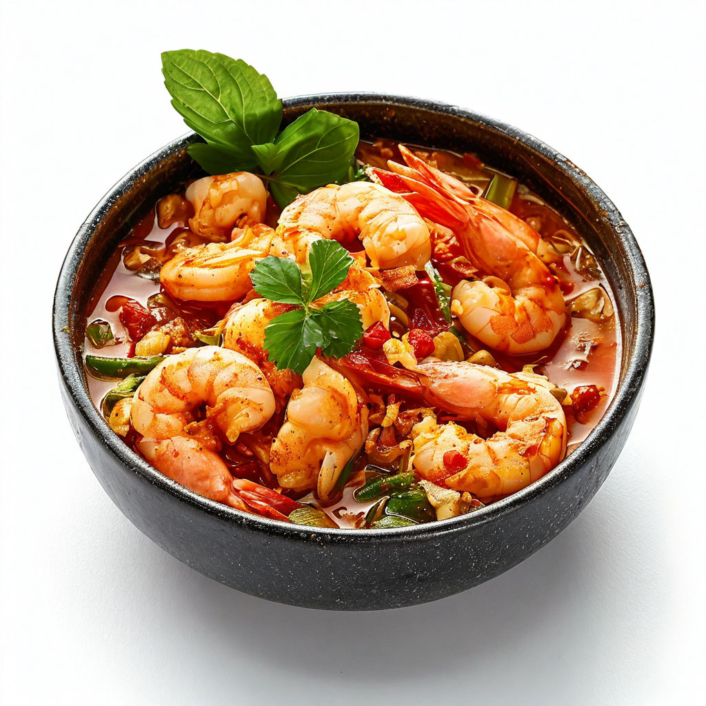 Том Ям с креветками