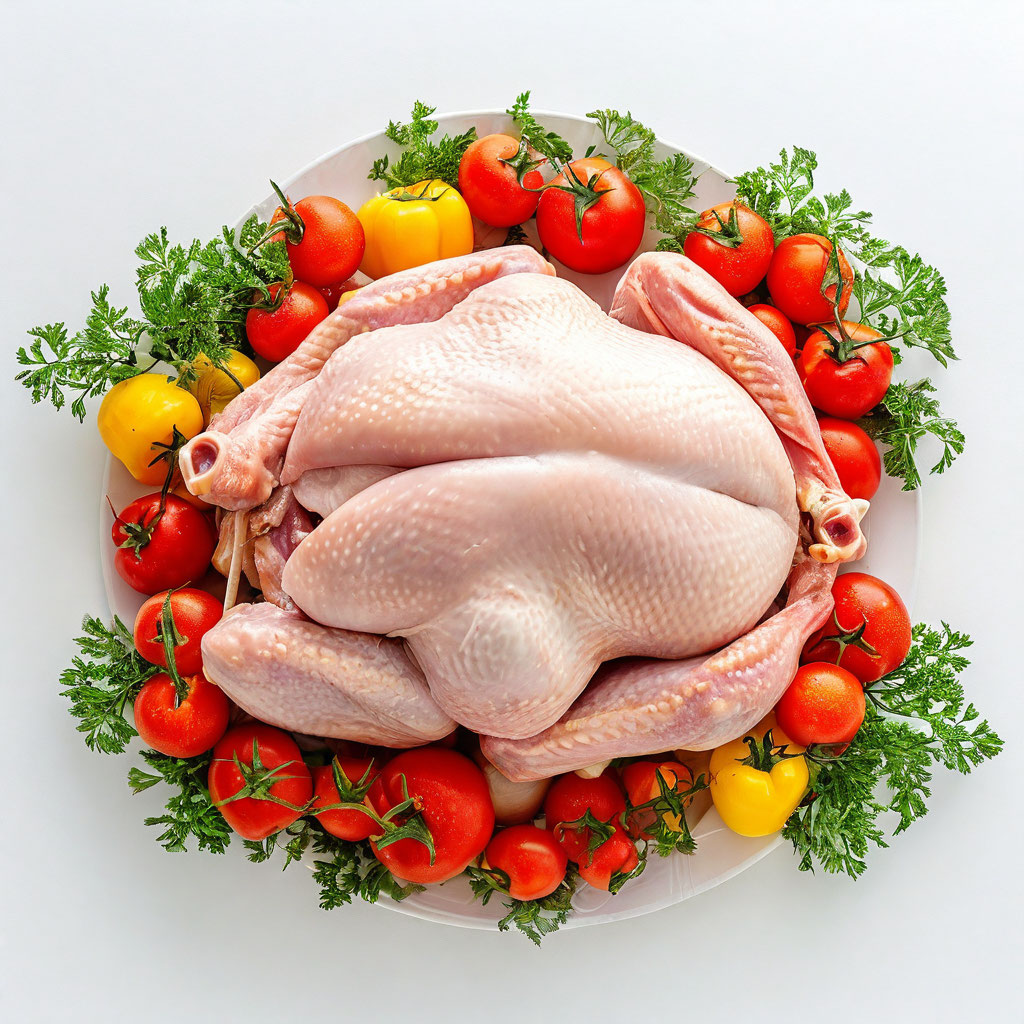 Тушка цыпленка-бройлера, охл, 1с (в пакете)