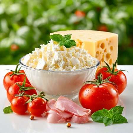 Холостяк "Ветчина,помидор,сыр"