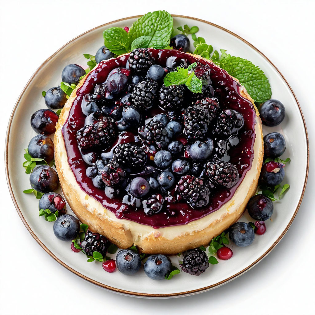 Чизкейк "Черничный"