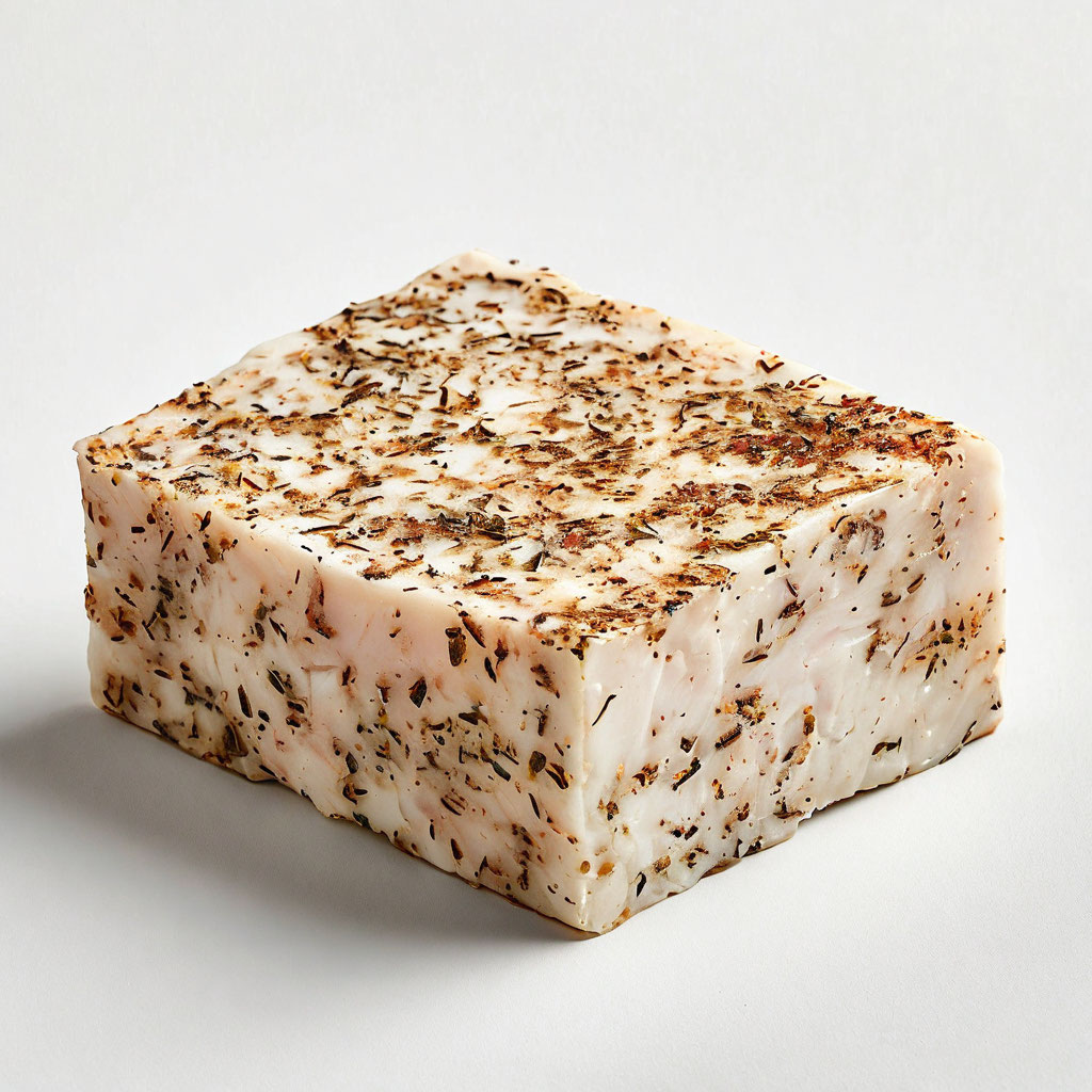 Шпик солёный Домашний (чесн.+лавр.лист)